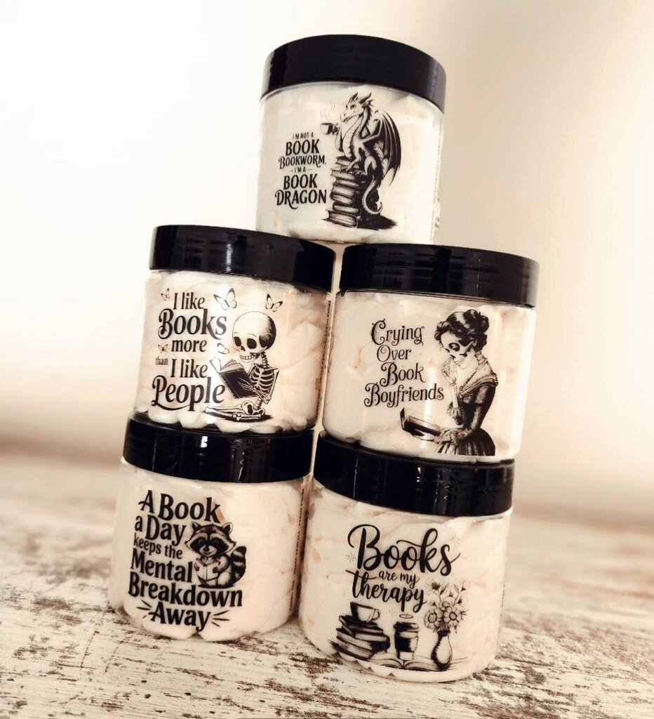 Whipped Soaps with Quotes Mysterious Acres