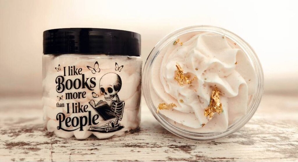 Whipped Soaps with Quotes Mysterious Acres