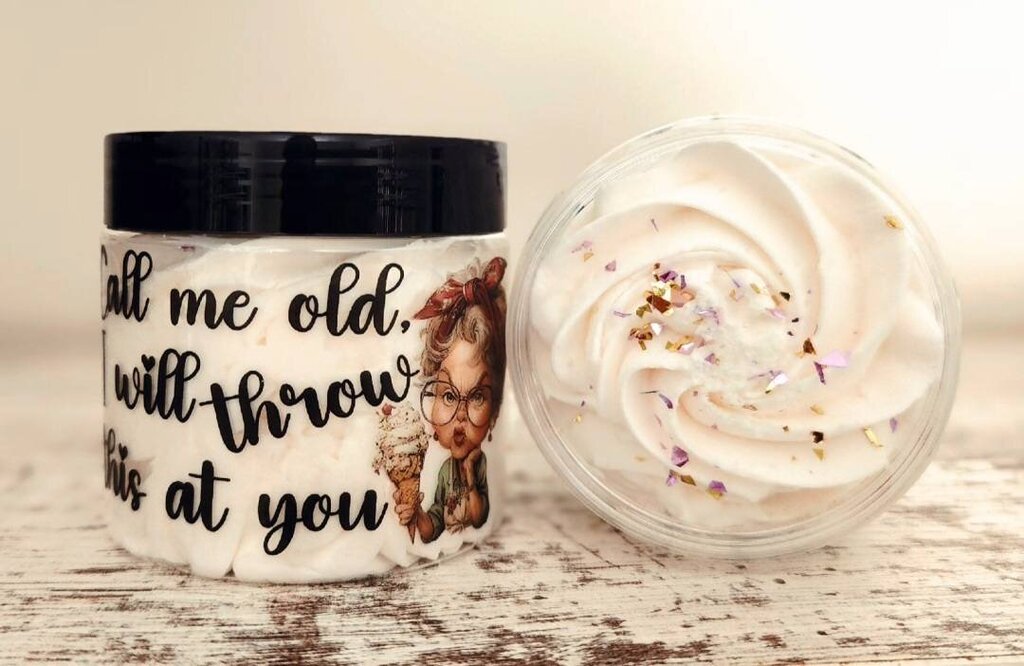 Whipped Soaps with Quotes Mysterious Acres