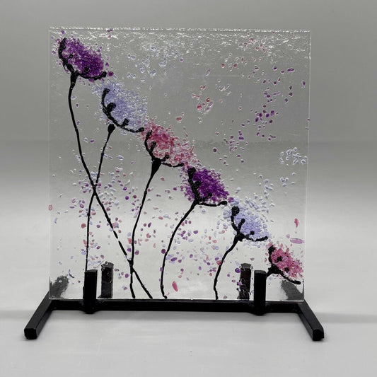 Purple Dandelions in stand