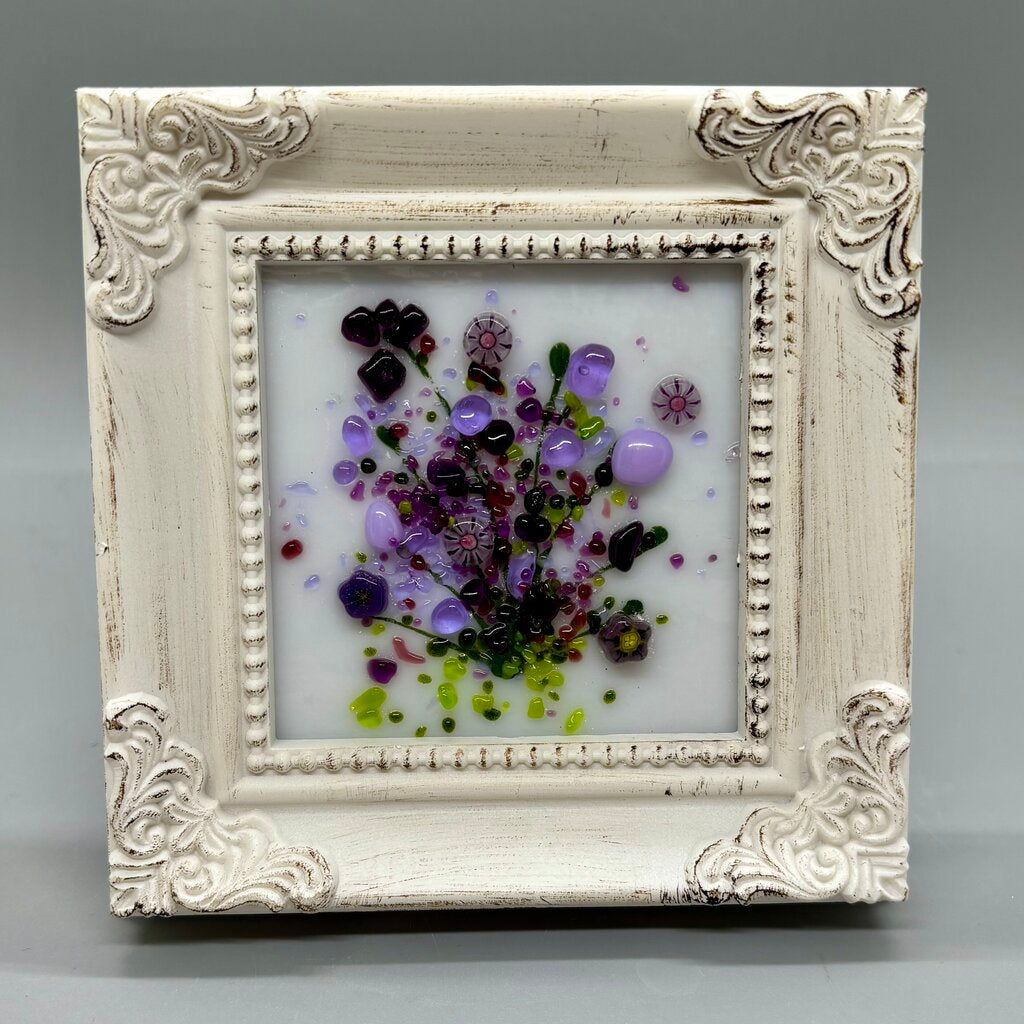 Purple Wildflower Mini Frame