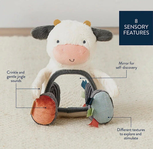 Itzy Ritzy Cow Mirror