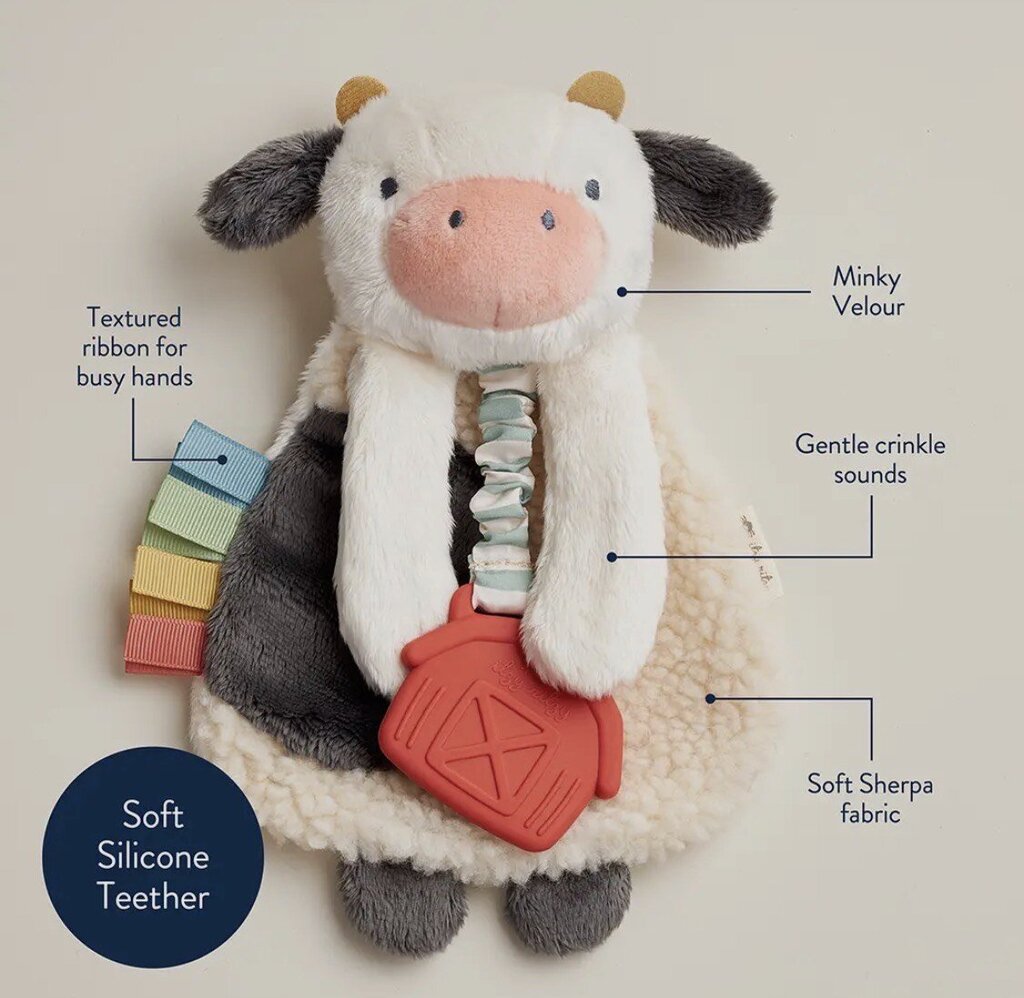 Itzy Ritzy Cow Plush