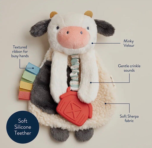 Itzy Ritzy Cow Plush