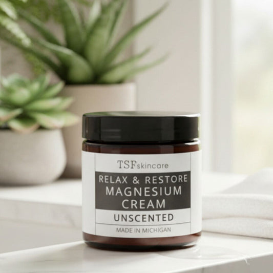 RELAX & RESTORE MAGNESIUM CREAM UNSCENTED
