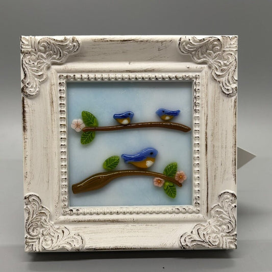 Mini Bird Family Blue Birds