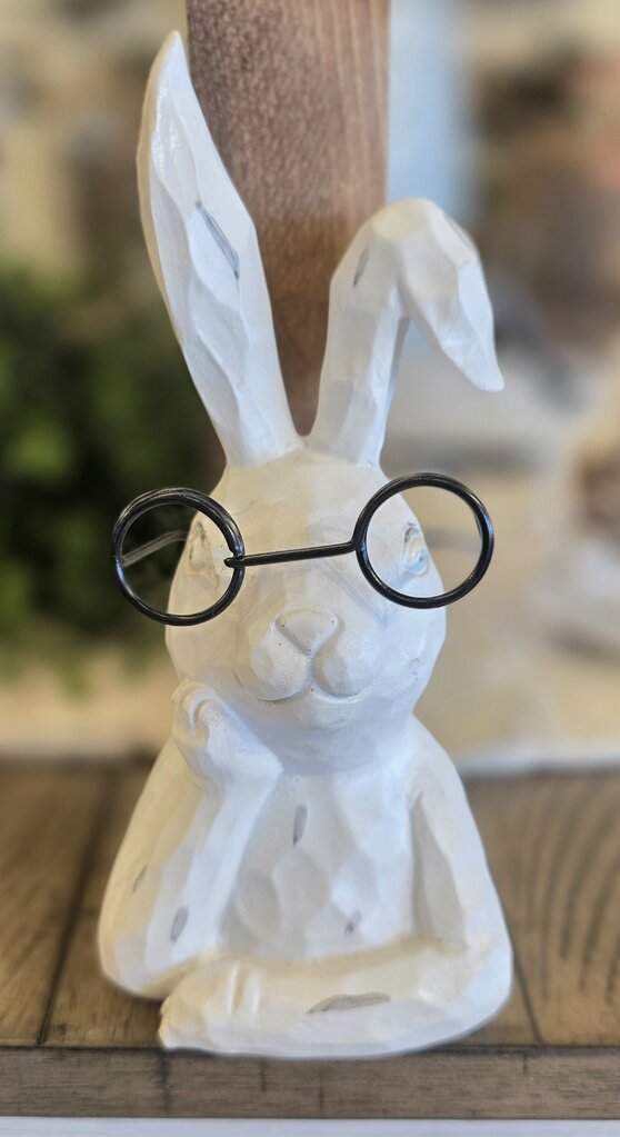 Resin Thinking Bunny