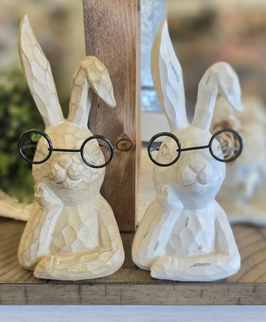 Resin Thinking Bunny