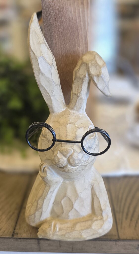 Resin Thinking Bunny