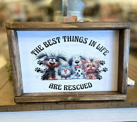 Best Things in Life Are Rescued