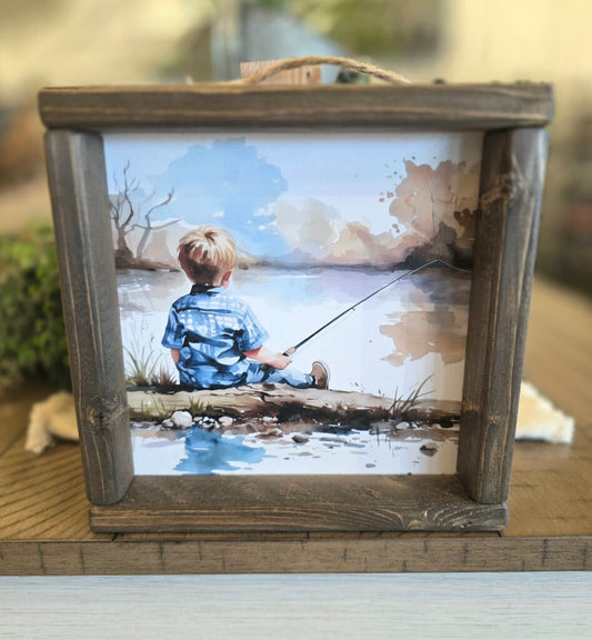 Little Boy Fishing