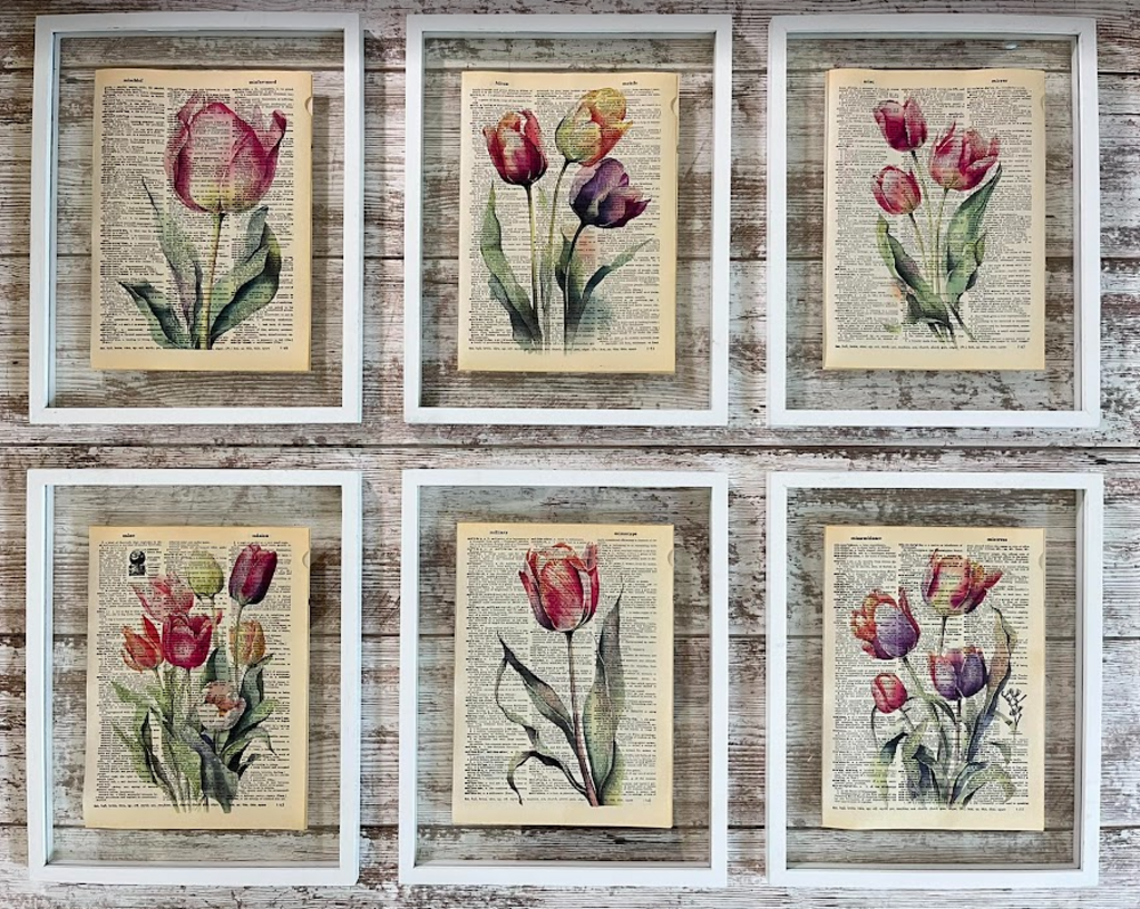 Natalie Adora Vintage Dictionary Prints