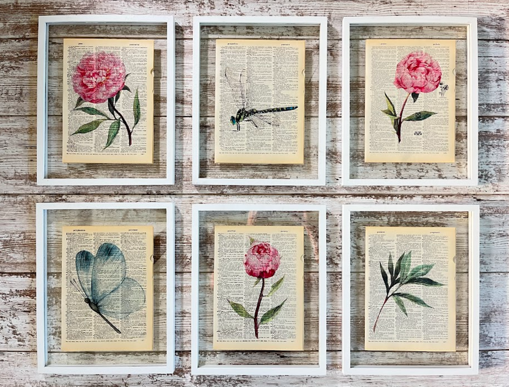 Natalie Adora Vintage Dictionary Prints