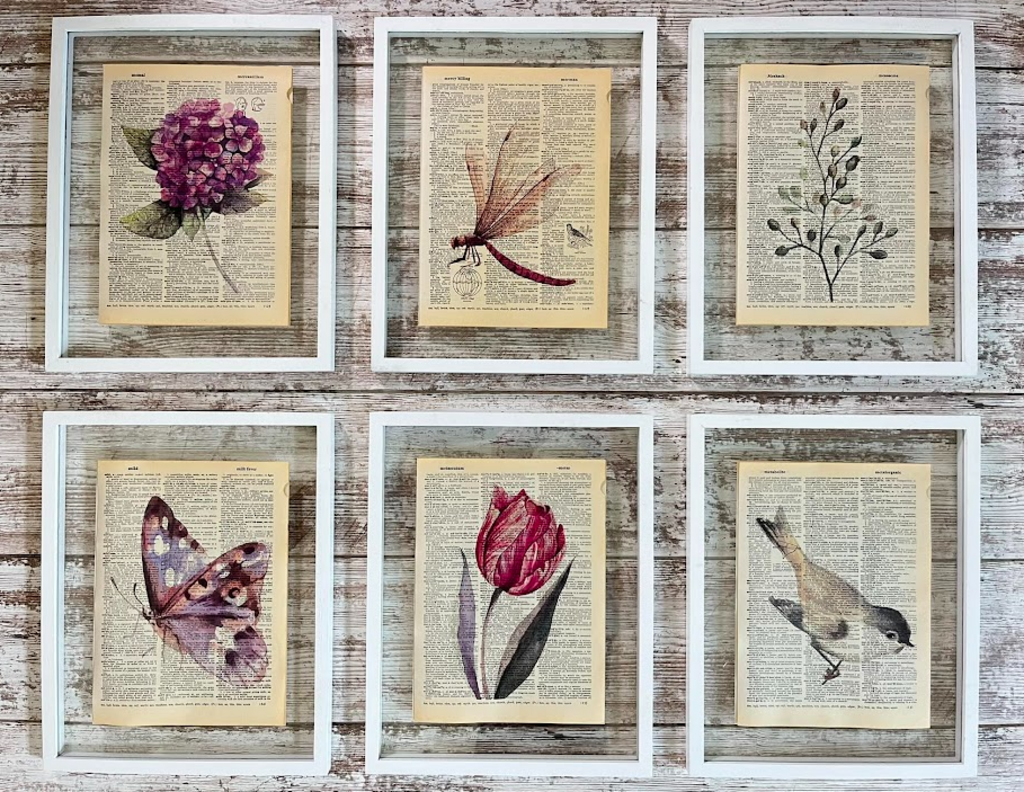 Natalie Adora Vintage Dictionary Prints