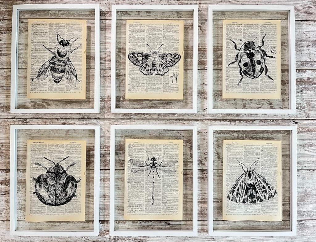 Natalie Adora Vintage Dictionary Prints