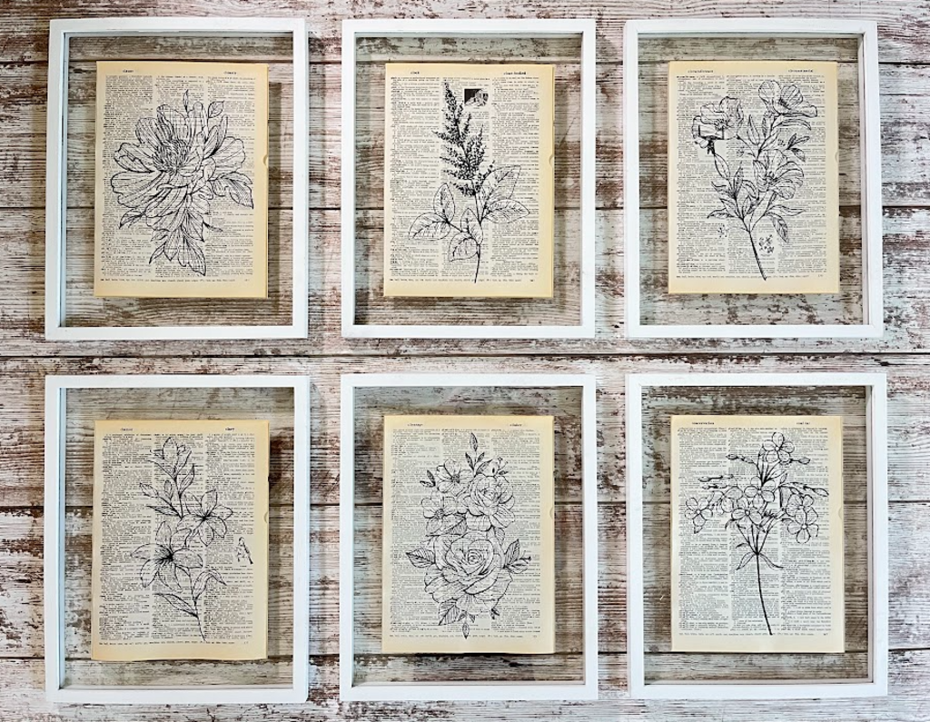 Natalie Adora Vintage Dictionary Prints