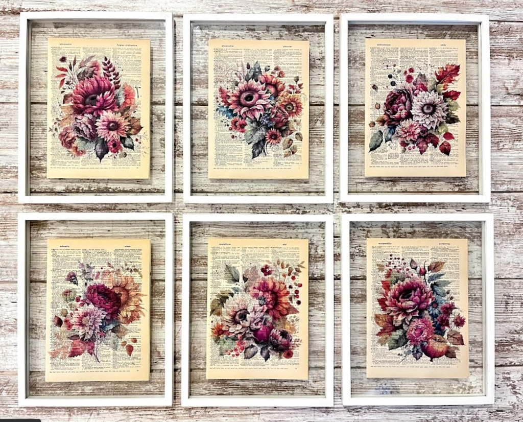 Natalie Adora Vintage Dictionary Prints