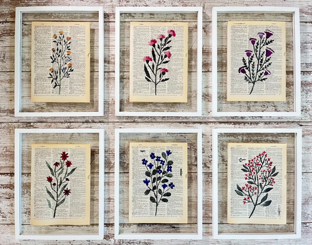 Natalie Adora Vintage Dictionary Prints