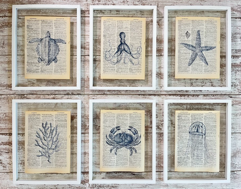 Natalie Adora Vintage Dictionary Prints