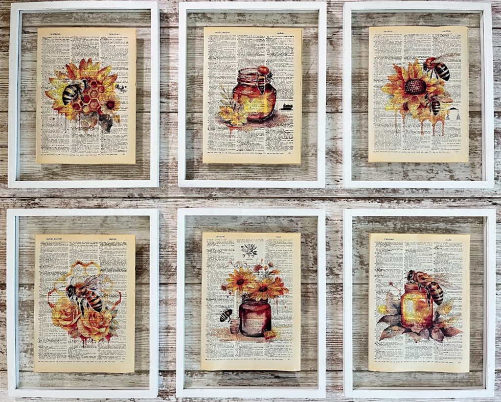 Natalie Adora Vintage Dictionary Prints