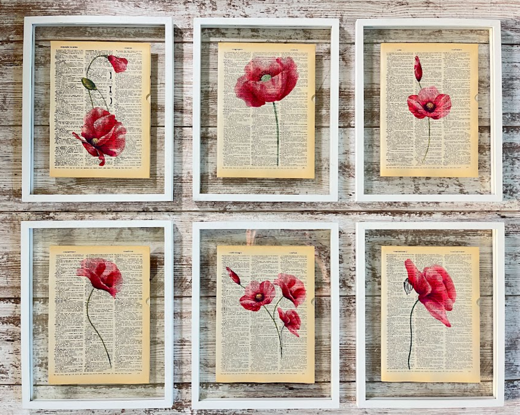 Natalie Adora Vintage Dictionary Prints