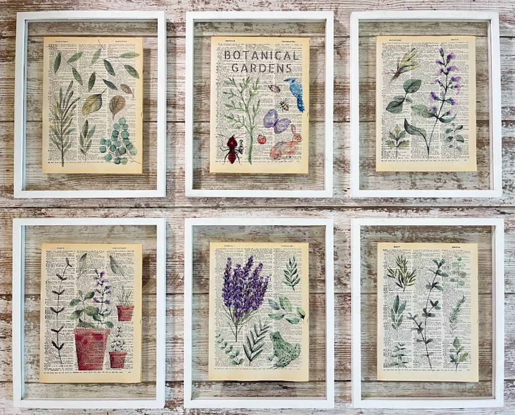 Natalie Adora Vintage Dictionary Prints