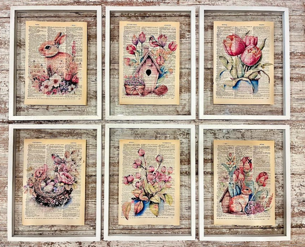 Natalie Adora Vintage Dictionary Prints