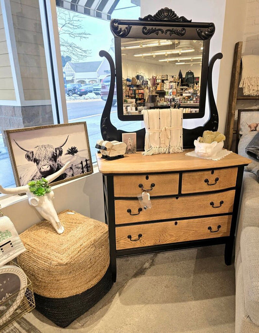 Antique dresser with Mirror