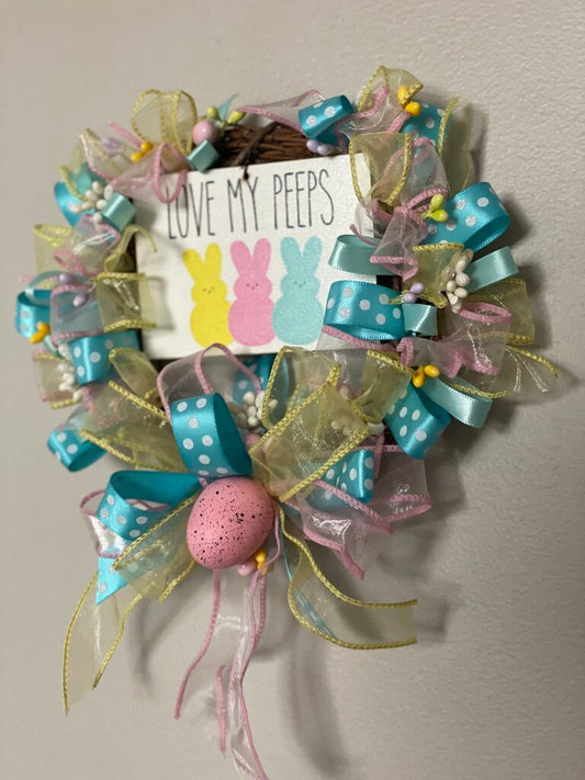 Love my Peeps Wreath