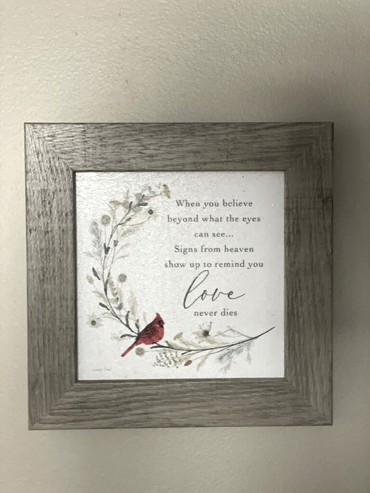 When You Believe Beyond What The Eyes Can See