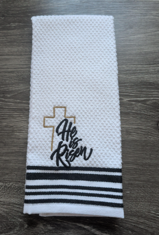 He Is Risen Easter Towels
