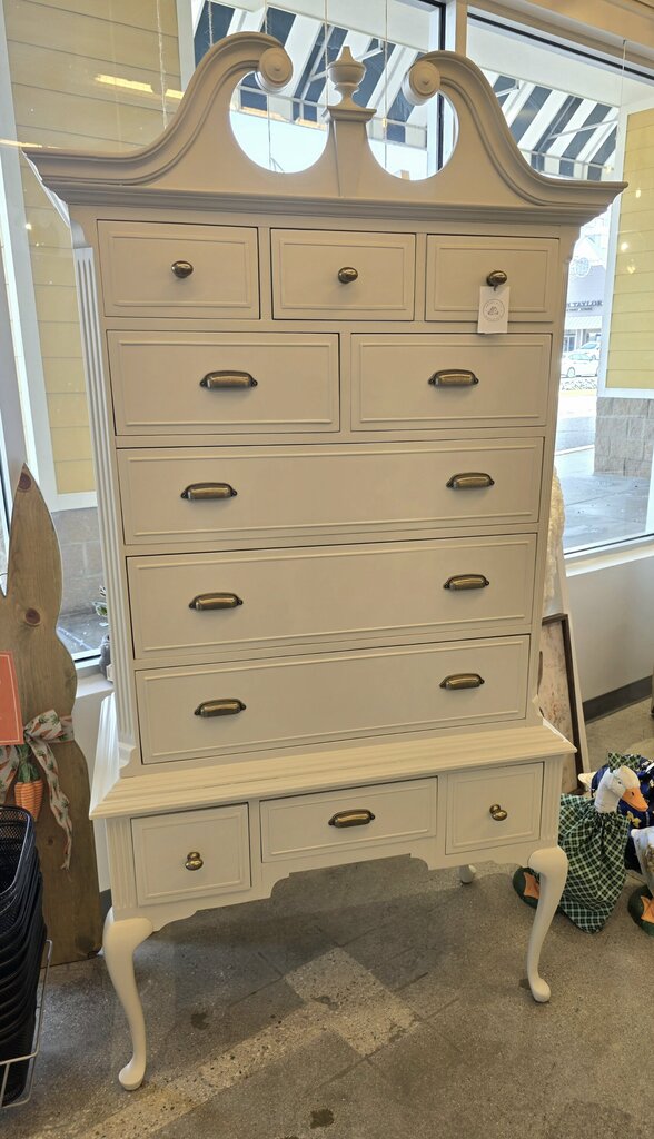 Epiphany Ecru Highboy Dresser
