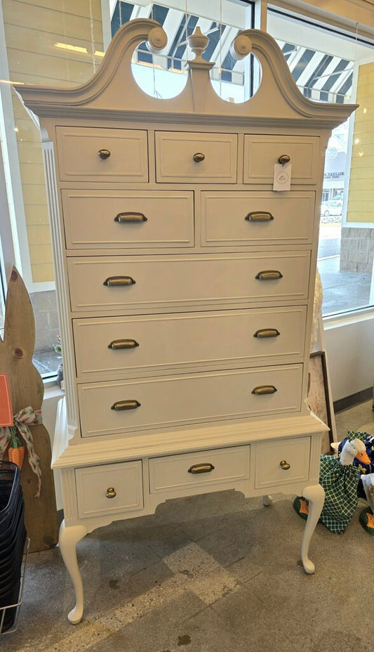 Epiphany Ecru Highboy Dresser