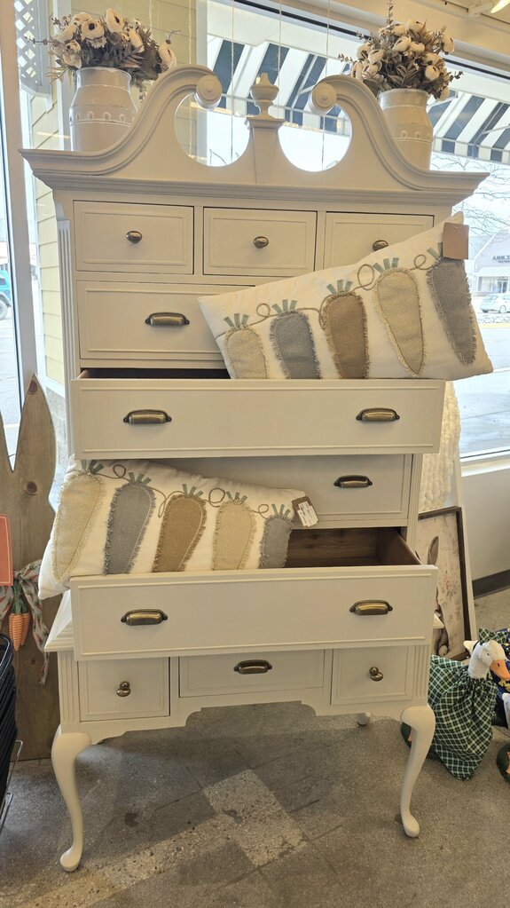 Epiphany Ecru Highboy Dresser