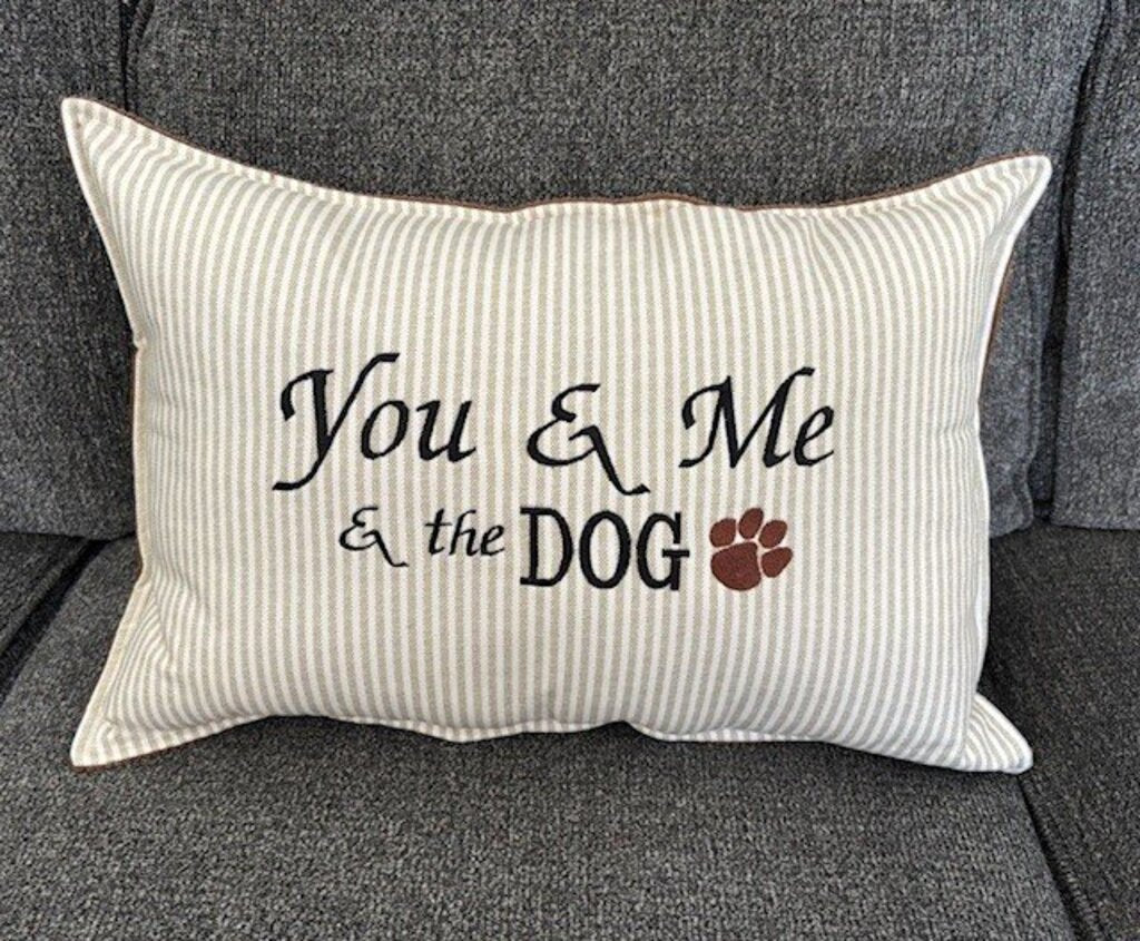 You Me & The Dog Pillow