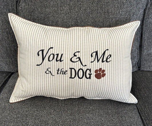You Me & The Dog Pillow