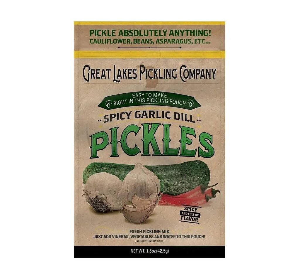 Spicy Garlic Dill Pickles