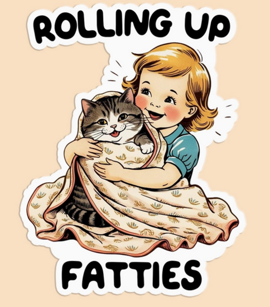 Rolling Fatties Stickers