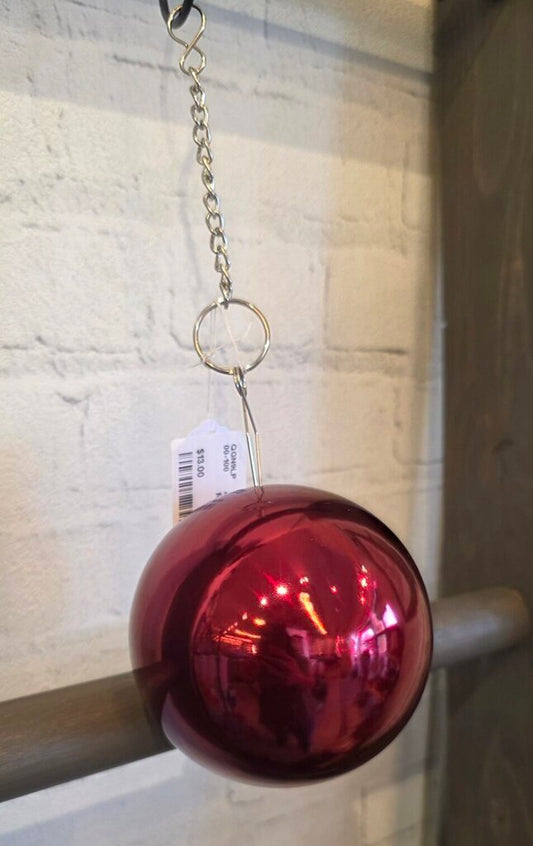 4in Metallic Globe