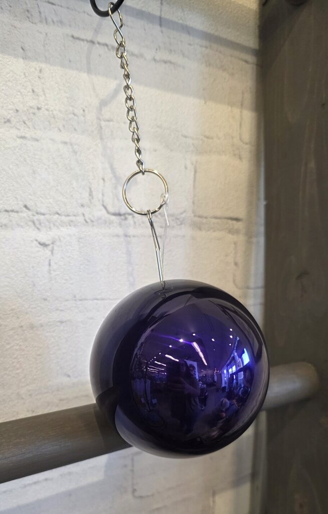 4in Metallic Globe