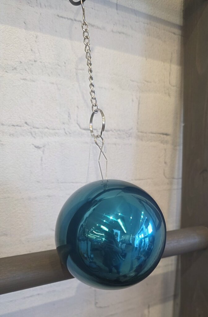 4in Metallic Globe