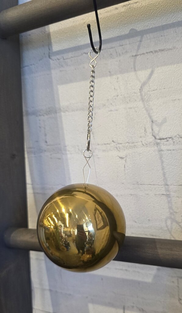 4in Metallic Globe