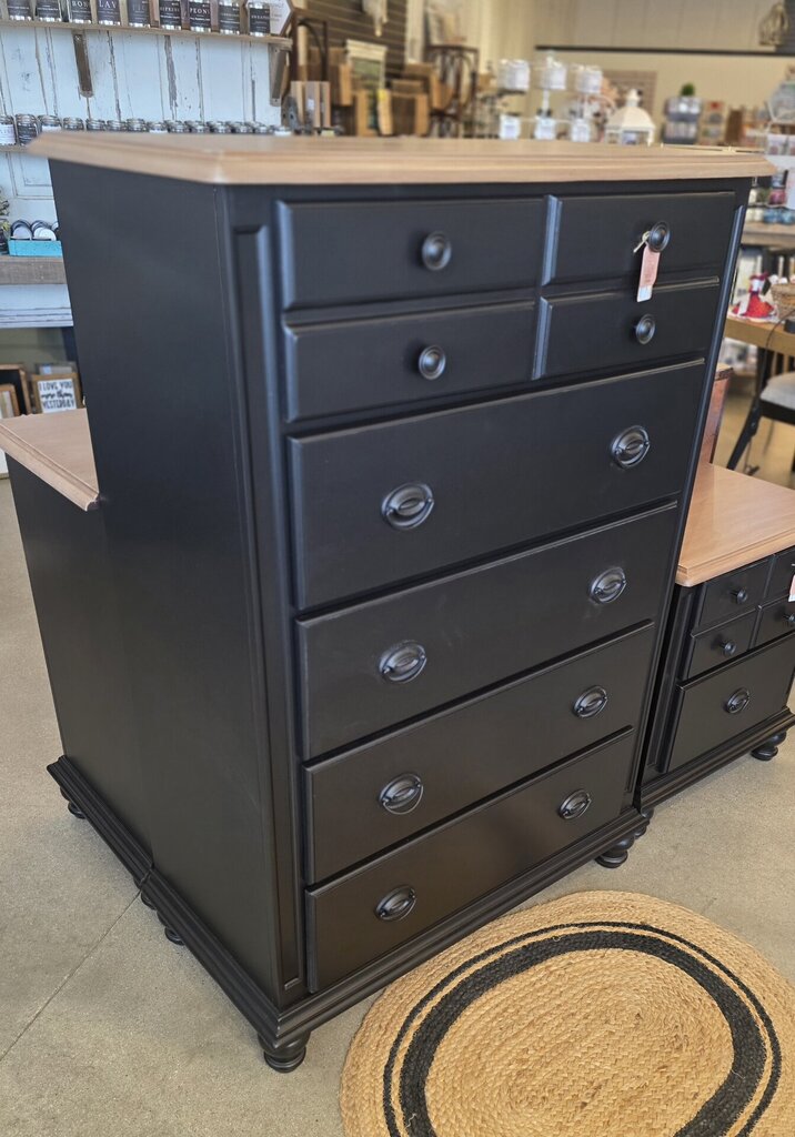 Black Tall Dresser
