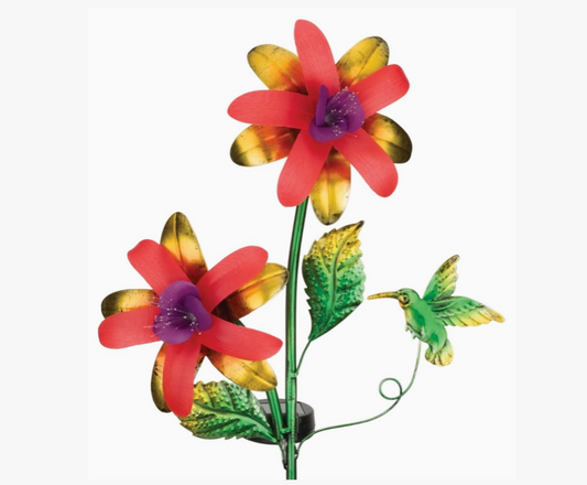 Fantasy Flower Solar Stake
