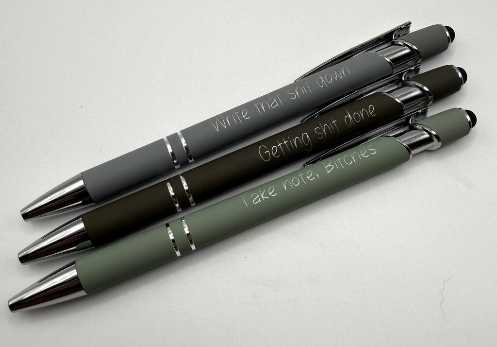 Engraved Pen Set (Set of 3)