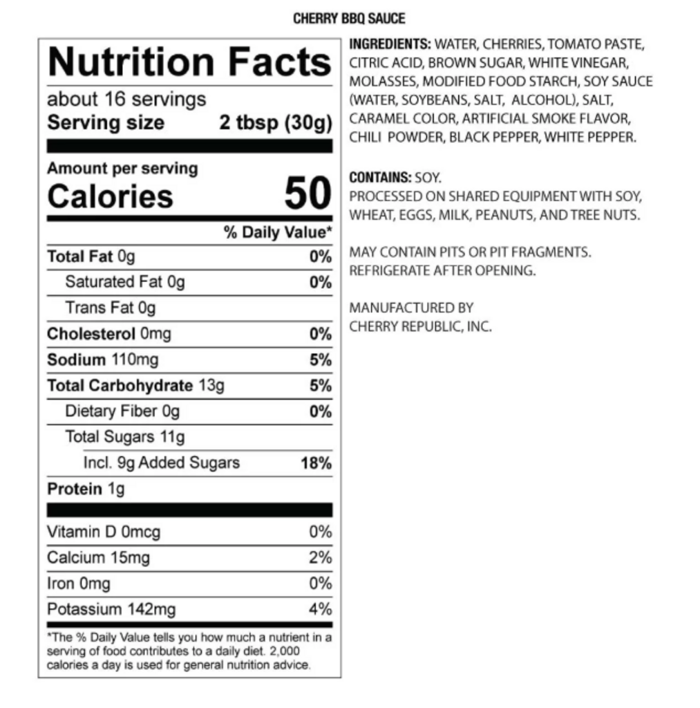 Cherry BBQ Sauce