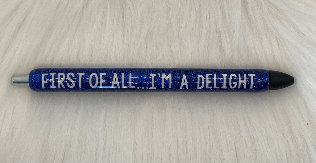 Glitter Epoxy Pens