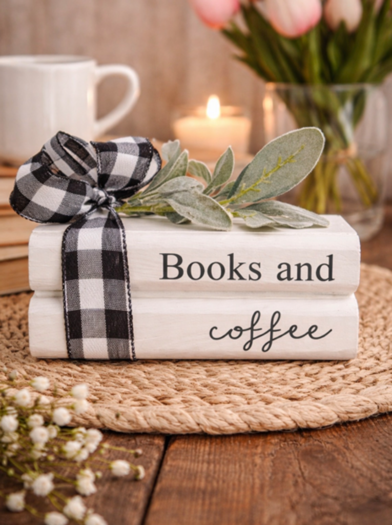 Books & Coffee Bookstack