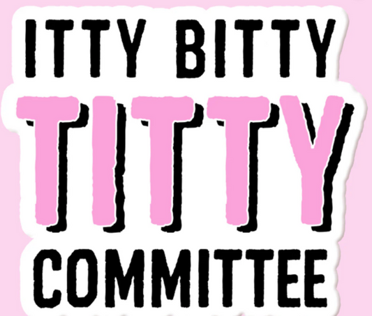 Itty Bitty Sticker