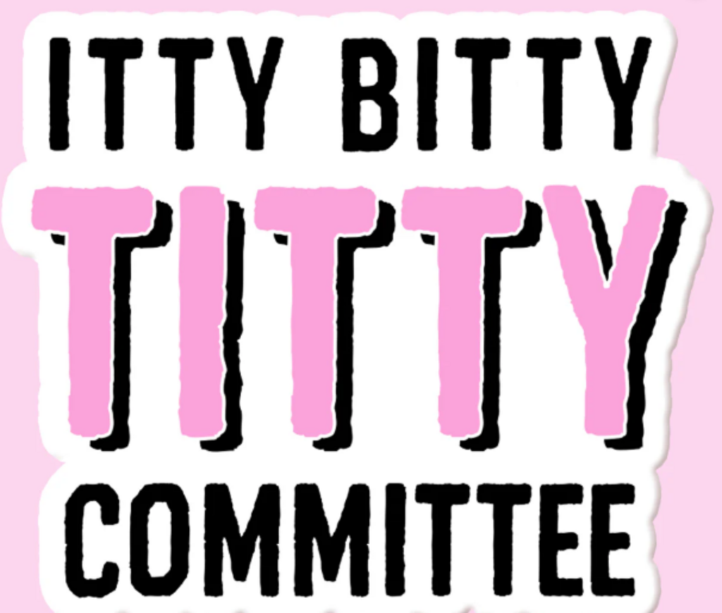 Itty Bitty Sticker